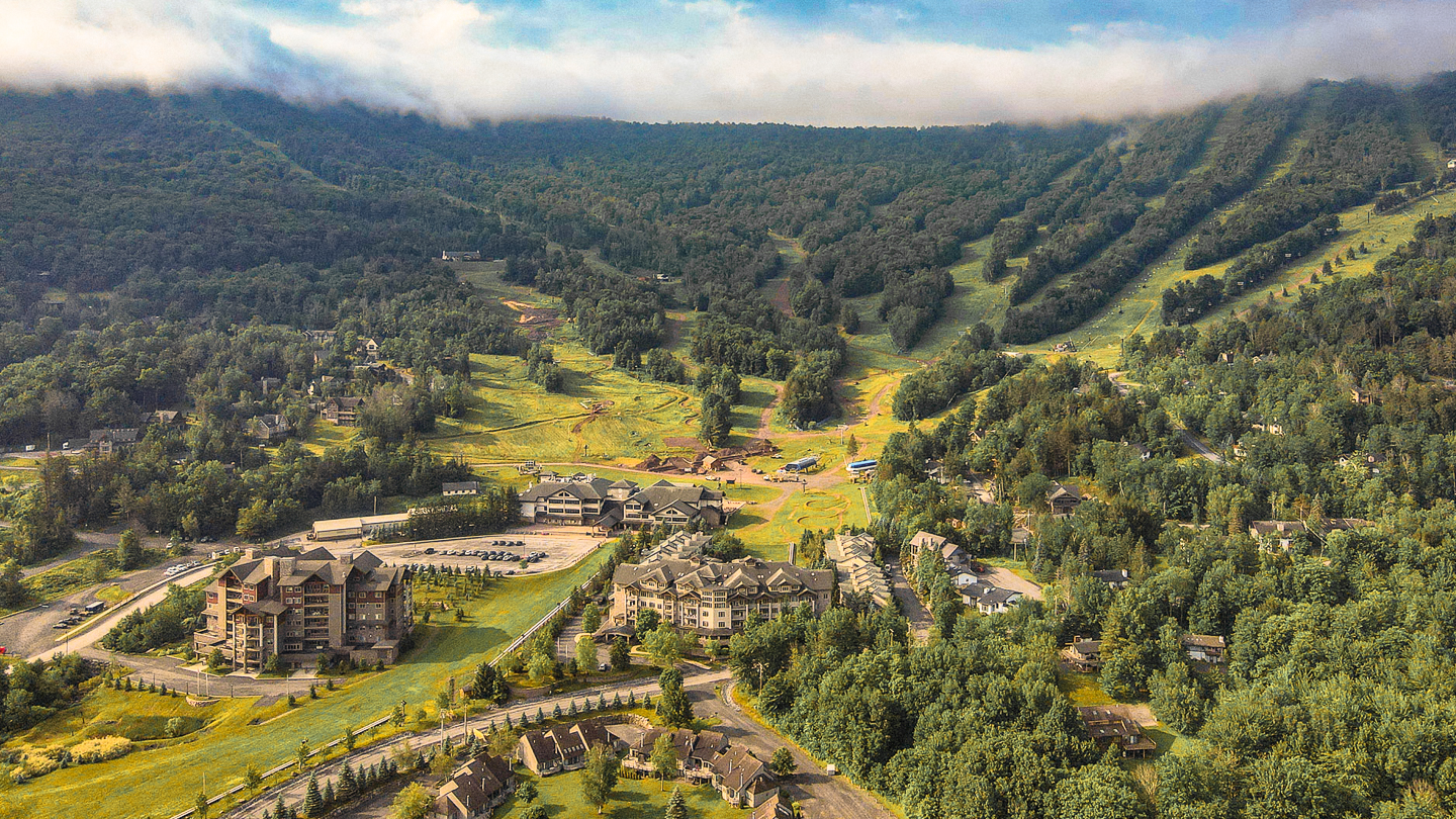 Windham Mountain resort in summer