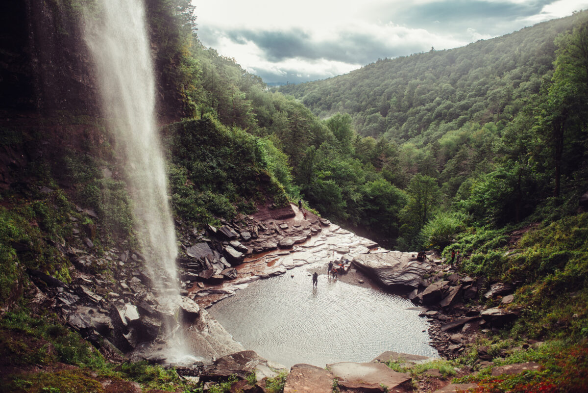 Kaaterskill Falls in the Catskills